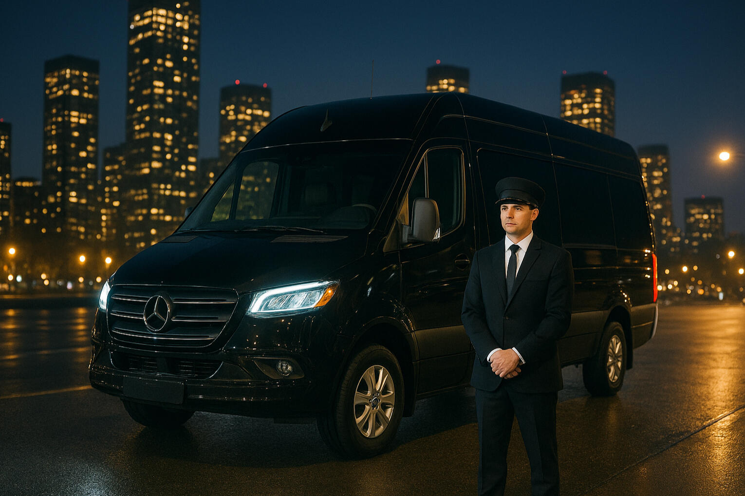 Sprinter Van Chauffeur Service Luxury Chauffeured Van Service